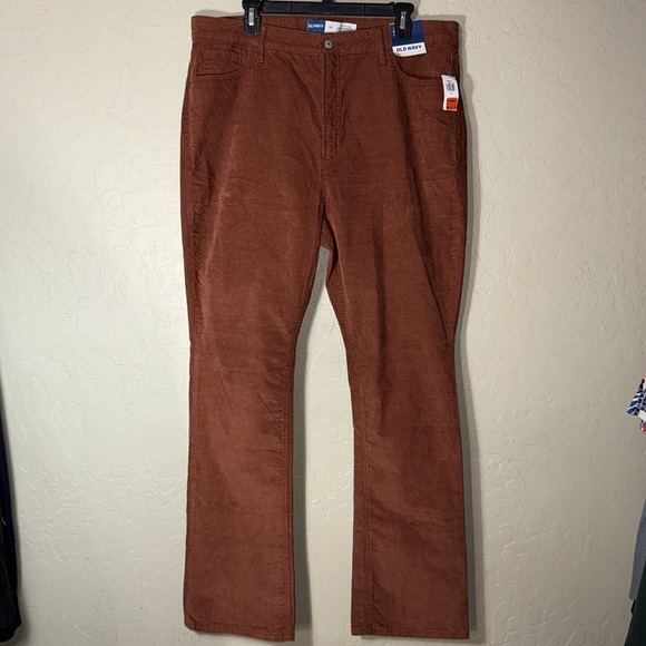 Old navy extra high rise kicker boot cut micro corduroy pants NWT - Picture 1 of 8
